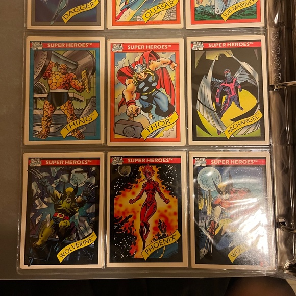 Marvel Universe Comic Cards - Published 1990 - Picture 4 of 6